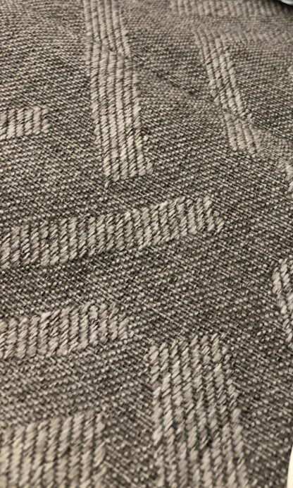 CURTAIN - color TAUPE - geometric pattern