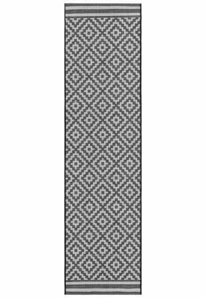 CARPET white/black design 66x240cm OUTDOOR - Image 2