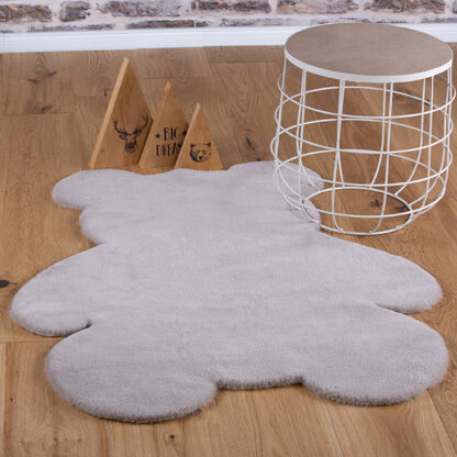 RUG bear shape - taupe