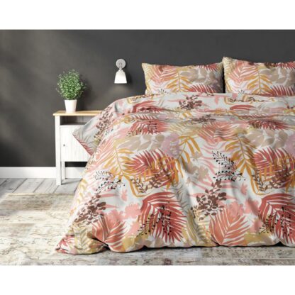 DUVET COVER ORANGE LEAVES - Image 3