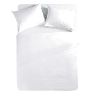 BED SHEETS NEF NEF - WHITE 100% COTTON