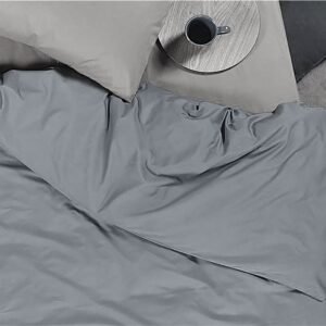 QUILT COVER - GREY  100%cotton