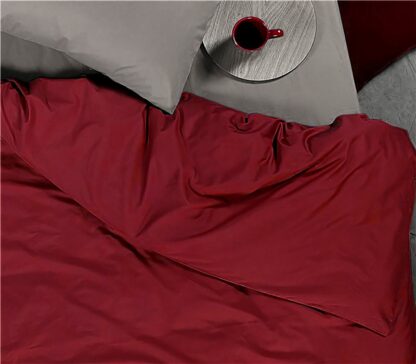 QUILT COVER - BURGUNDY