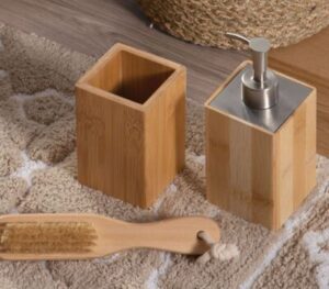 BATH ACCESSORIES  "BAMBOO WOODY"