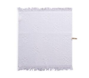 KITCHEN TOWEL WHITE "flowers"