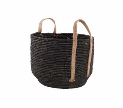 BASKET Seagrass BLACK