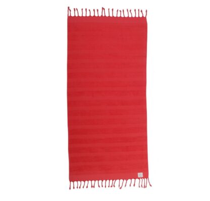 BEACH TOWEL expression RED/BLUE - Image 3