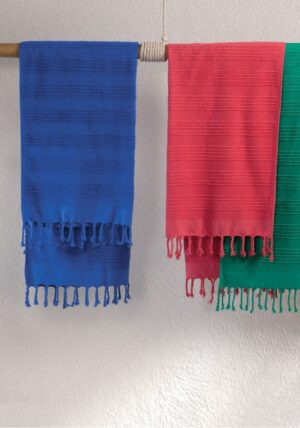 BEACH TOWEL expression RED/BLUE