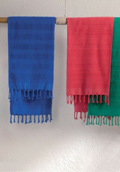 BEACH TOWEL expression RED/BLUE