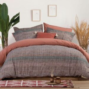 DUVET SET REFLEX (duvet cover + pillow case) 100%cotton