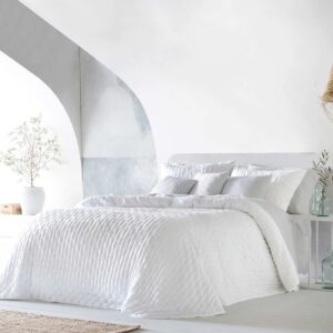 BEDSPREAD BIANKA - WHITE (single/king/super king)