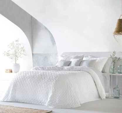 BEDSPREAD BIANKA - WHITE (single/king/super king)
