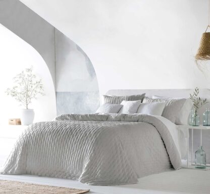 BEDSPREAD BIANKA - GREY (single/king/super king)