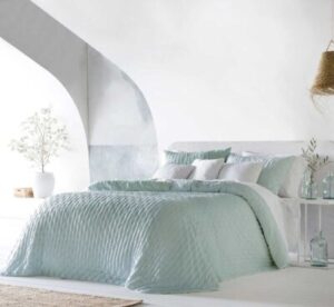 BEDSPREAD BIANKA - AQUA (single/king/super king)
