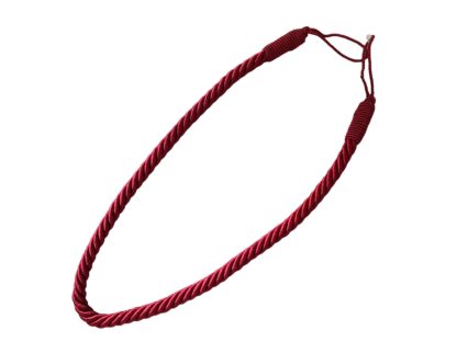 ROPE TIE-BACKS "COULEUR" - CREAM/RED/PETROL/GOLD - Image 5