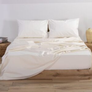 BED SHEETS NEF NEF - CREAM ECRU 100% COTTON