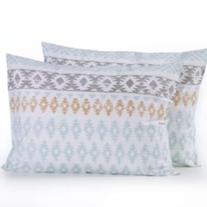 PILLOW CASE ZORAN AQUA - SET 2PC