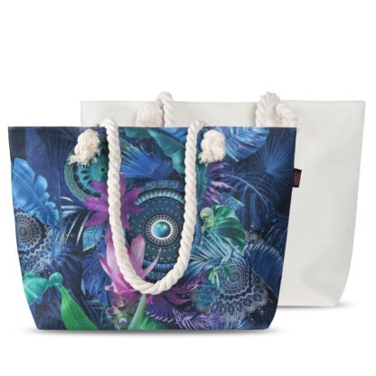 BEACH BAG - 43x60cm  BLUE MANDALA