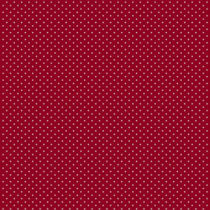 FABRIC - Polka Maroon dots