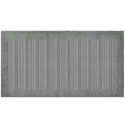 CARPET GREY STRIPES 140x200cm