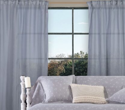CURTAIN -  LINEN LOOK cream "ANTEL" - Image 2