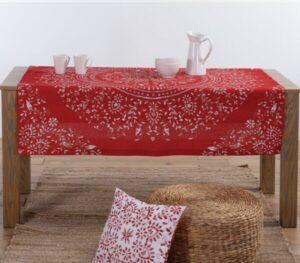 TABLECLOTH CELEBRATION RED - different sizes