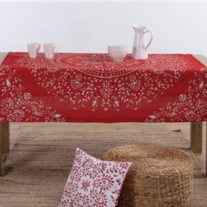 TABLECLOTH CELEBRATION RED - different sizes