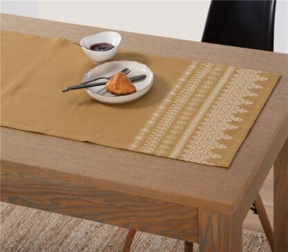 TABLE RUNNER "KLERAN" HONEY 45x140cm