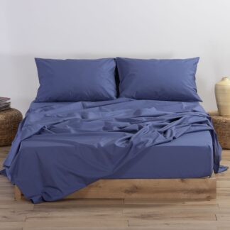 BED SHEETS NEF NEF - col. INDIGO 100% COTTON