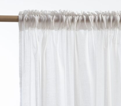 CURTAIN -  LINEN LOOK cream "ANTEL"