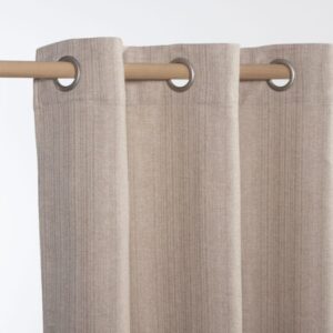 CURTAIN -  dimout BEIGE "Stellina"
