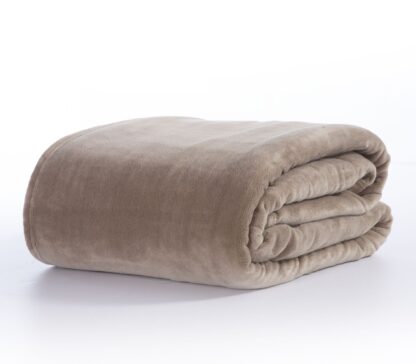 Bedspread/Blanket Cosy BEIGE BROWN - 2 SIZES - Image 3