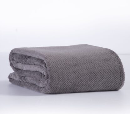 Bedspread/Blanket GREY 240x220cm "Record"