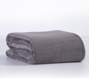 Bedspread/Blanket GREY 160x220cm "Record"