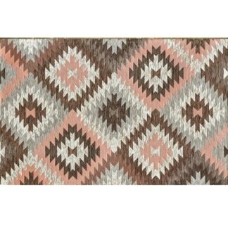 CARPET GEOMETRIC Avana PINK 140x200cm