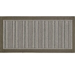 CARPET SHANGHAI 55x115cm BROWN