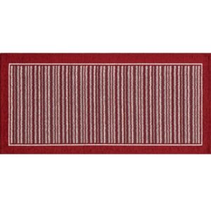 CARPET SHANGHAI 55x115cm RED