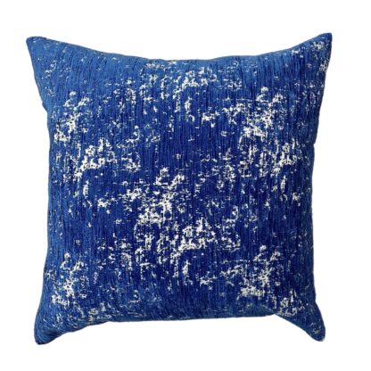 CUSHION - BLUE marble 40x40cm