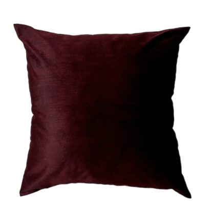 CUSHION - MAROON VELVET 50x50cm