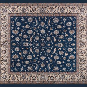 CARPET NAIN BLUE  134x 154cm