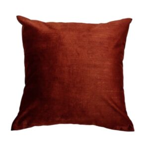 CUSHION - RUST VELVET 40x40cm