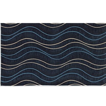 CARPET ALTEA BLUE STRIPE 65x110cm