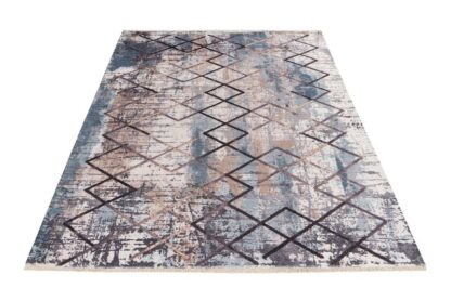 CARPET PATTERN VALENCIA BLUE 120x170cm