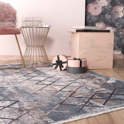 CARPET PATTERN VALENCIA BROWN 120x170cm - Image 4