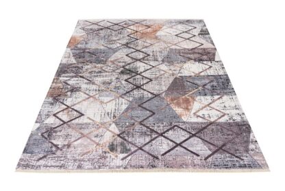 CARPET PATTERN VALENCIA BROWN 120x170cm