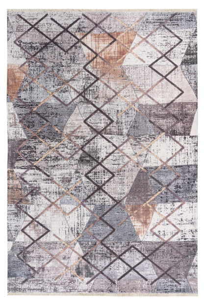 CARPET PATTERN VALENCIA BROWN 120x170cm - Image 2