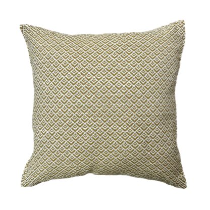 CUSHION - YELLOW MUSTARD pattern 40x40cm