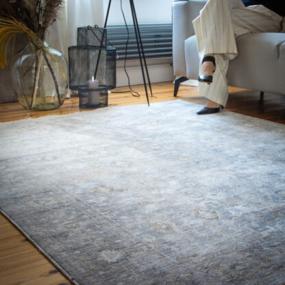 CARPET EVEREST grey 120x170cm - Image 4
