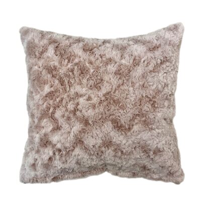 CUSHION - FLUFFY PINK 50x50cm