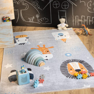 CARPET - KIDS - ANIMALS 115x170cm